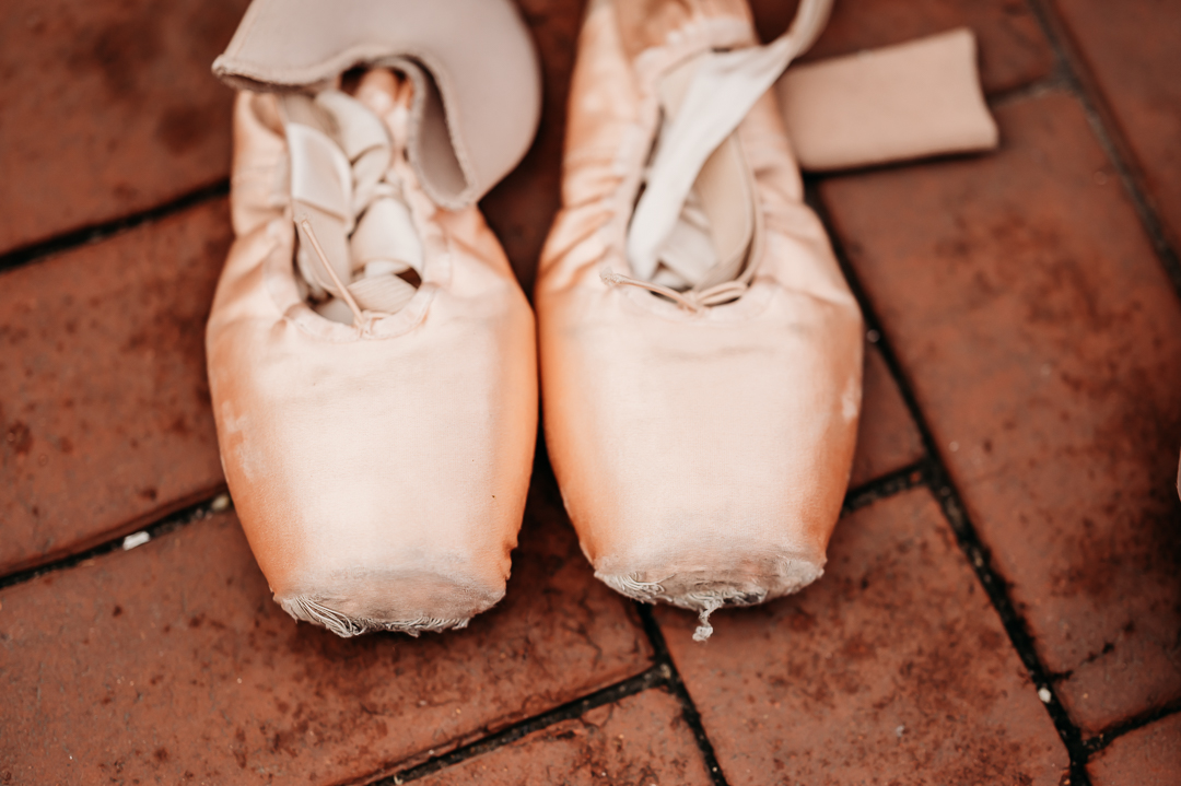 Senior ballet point shoes